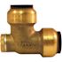 Tectite 3/4 in. Brass Push-To-Connect 90-Degree Elbow with Drain/Vent