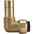Tectite 1/2 in. Brass Push-To-Connect Street 90-Degree Elbow