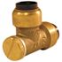 Tectite 1/2 in. Brass Push-To-Connect 90-Degree Elbow with Drain/Vent