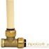 Tectite 1/2 in. Brass Push-To-Connect 90-Degree Elbow with Drain/Vent