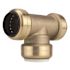 Tectite 1 in. CTS x 1 in. CTS x 1 in. IPS Brass Push-To-Connect Slip Tee