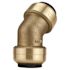 Tectite 3/4 in. Brass Push-To-Connect 45-Degree Elbow