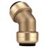 Tectite 3/4 in. Brass Push-To-Connect 45-Degree Elbow