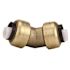Tectite 1/2 in. Brass Push-To-Connect 45-Degree Elbow