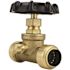 Tectite 1/2 in. Brass Push-To-Connect Stop Valve with Drain