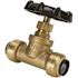 Tectite 1/2 in. Brass Push-To-Connect Stop Valve with Drain