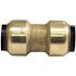 Tectite 1/2 in. Brass Push-To-Connect Coupling Pro Pack (6-Pack)