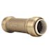 Tectite 3/4 in. Brass Push-to-Connect PVC Slip Repair Coupling