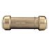 Tectite 3/4 in. Brass Push-to-Connect PVC Slip Repair Coupling