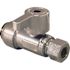 Tectite 1/2 in. Push-To-Connect x 3/8 in. Compression Quarter-Turn Straight Stop Valve Pro Pack (6-Pack)
