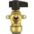 Tectite 3/4 in. Brass Push-To-Connect x 3/4 in. Garden Hose Thread Quarter-Turn Garden Valve with Drop Ear