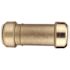 Tectite 1 in. Brass Push-to-Connect PVC Slip Repair Coupling