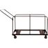 National Public Seating 660 lbs. Weight Capacity Folding Table Dolly with Vertical Storage Round and Rectangular Tables
