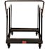 National Public Seating 660 lbs. Weight Capacity Folding Table Dolly with Vertical Storage Round and Rectangular Tables