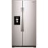 Whirlpool 25 cu. ft. Side by Side Refrigerator in Monochromatic Stainless Steel