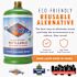 Flame King 1 lb. Refillable Propane Cylinder with Refill Kit