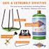 Flame King 1 lb. Refillable Propane Cylinder with Refill Kit