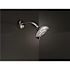 Delta 5-Spray Patterns 1.75 GPM 4.31 in. Wall Mount Fixed Shower Head in Chrome