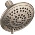 Delta 5-Spray Patterns 1.75 GPM 4.31 in. Wall Mount Fixed Shower Head in Stainless