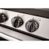 Whirlpool 2.96 cu. ft. 4 Burner Element Single Oven Electric Range with Upswept Spill Guard Cooktop in Stainless Steel