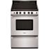 Whirlpool 2.96 cu. ft. 4 Burner Element Single Oven Electric Range with Upswept Spill Guard Cooktop in Stainless Steel