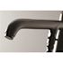 Aqua Eden Modern Single-Handle Claw Foot Freestanding Tub Faucet with Handshower in Matte Black