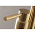 Aqua Eden Modern Single-Handle Claw Foot Freestanding Tub Faucet with Handshower in Brushed Brass
