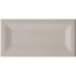 MSI Gray Inverted Beveled 3 in. x 6 in. Glossy Ceramic Gray Subway Wall Tile (1 sq. ft./Case)