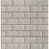 MSI Gray Inverted Beveled 3 in. x 6 in. Glossy Ceramic Gray Subway Wall Tile (1 sq. ft./Case)