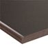MSI Black Bullnose 4 in. x 24 in. Matte Ceramic Wall Tile (10 lin. ft. / case)