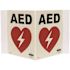 LumAware Illuminating AED Panoramic Sign