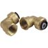 Tectite 1/2 in. Brass Push-To-Connect Shower/Tub Installation Kit