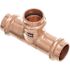 Viega ProPress 3/4 in. x 3/4 in. x 1/2 in. Copper Tee Fitting