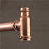 Viega ProPress 1 in. x 3.4 in. x 1 in. Press Copper Reducing Tee Fitting