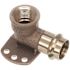 Viega ProPress 1/2 in. x 1/2 in. Zero Lead Bronze 90-Degree Drop Ear Elbow Fitting