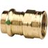 Viega ProPress 1 in. Press x 3/4 in. FPT Zero-Lead Bronze Adapter