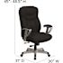 Flash Furniture Black Fabric Office/Desk Chair