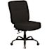 Flash Furniture Fabric Swivel Office Chair in Black