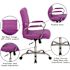 Flash Furniture Purple Office/Desk Chair