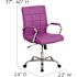 Flash Furniture Purple Office/Desk Chair