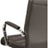 Flash Furniture Whitney Mid-Back Faux Leather Swivel Ergonomic Executive Office Chair in Black