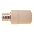 Apollo 3/4 in. Chrome Plated Brass PEX-B Barb x CPVC CTS Transition Coupling