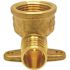 Apollo 3/4 in. Brass PEX-B Barb x 3/4 in. Female Pipe Thread Adapter 90-Degree Drop-Ear Elbow