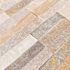MSI Golden Honey Peel and Stick 6 in. x 23.5 in. Textured Quartzite Stone Look Wall Tile (13.8 sq. ft./Case)