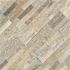 MSI Golden Honey Peel and Stick 6 in. x 23.5 in. Textured Quartzite Stone Look Wall Tile (13.8 sq. ft./Case)