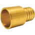 Apollo 1 in. Brass PEX-B Barb x 1 in. Male Copper Sweat Adapter