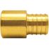 Apollo 1 in. Brass PEX-B Barb x 1 in. Male Copper Sweat Adapter