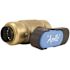 Tectite 1/2 in. Brass Push-To-Connect Compact Ball Valve with Lockable Handle