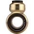 Tectite 3/4 in. x 3/4 in. Brass Push-To-Connect Inlets with 2-Port Open Manifold 1/2 in. Push-To-Connect Outlets