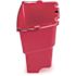 Rubbermaid Commercial Products WaveBrake 4.5 Gal. Red Plastic Dirty Water Bucket